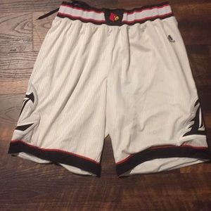 Authentic Louisville men's basketball shorts